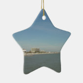 Galveston Island, Texas Keramisch Ornament (Rechts)