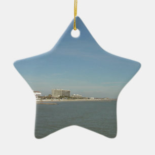 Galveston Island, Texas Keramisch Ornament