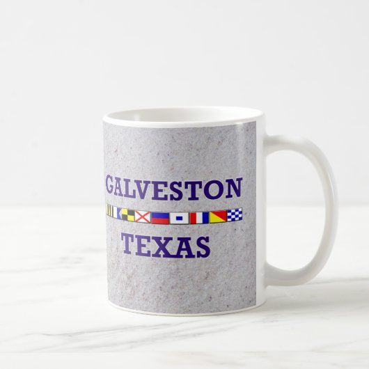 Galveston Nautical Flag - Sand Mok (Rechts)