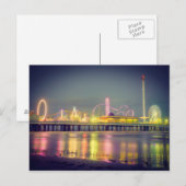 Galveston Pleasure Pier Briefkaart (Voorkant / Achterkant)