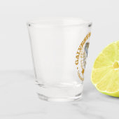 Galveston (roodbaars) shot glas (Links)