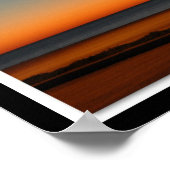 Galveston Sunrise op de 89e straat Poster (Hoek)