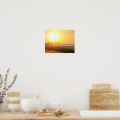 Galveston Sunrise Poster (Keuken)