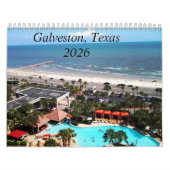 Galveston, Texas 2026 Calendar Kalender (Hoes)