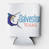 Galveston Texas Blikjeskoeler (Voorkant)