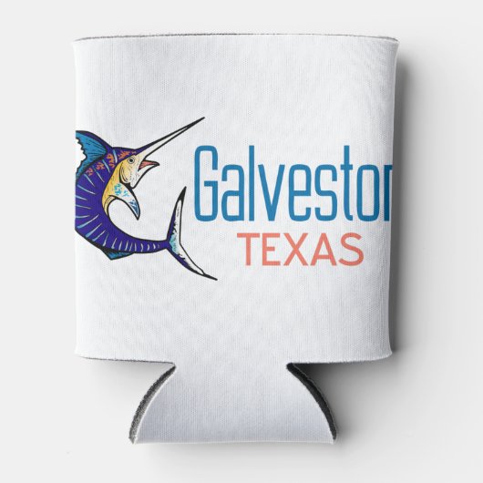 Galveston Texas Blikjeskoeler (Voorkant)