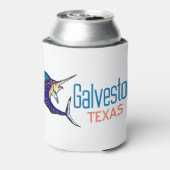 Galveston Texas Blikjeskoeler (Blikje Achterkant)