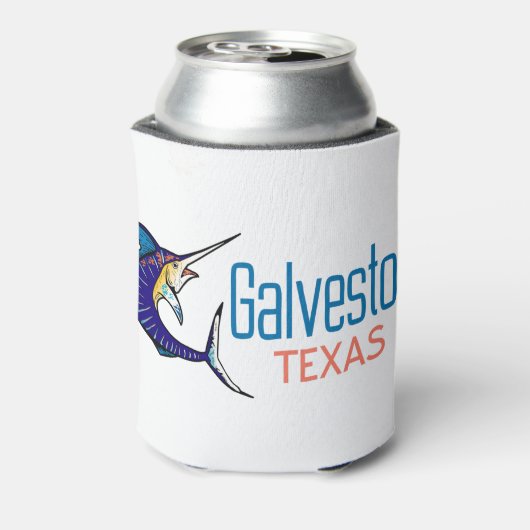 Galveston Texas Blikjeskoeler (Blikje Achterkant)