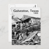 Galveston, Texas Briefkaart (Voorkant / Achterkant)