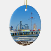 Galveston, Texas, Pleasure Pier, Keramisch Ornament (Rechts)