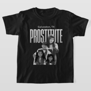 Galveston Texas Prostituee MOEDER met Kinderen T-shirt