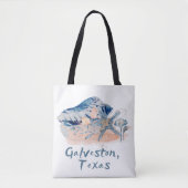 Galveston Texas Schelpen Tote Bag (Voorkant)