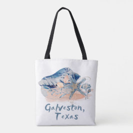Galveston Texas Seashells Tote Bag