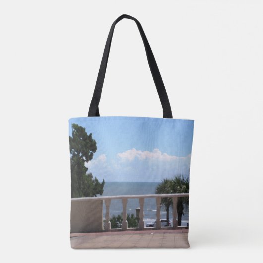 Galveston, Texas Tote Bag (Achterkant)