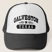 Galveston Texas Trucker Pet (Voorkant)