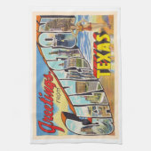 Galveston Texas TX  groot Briefkaart Theedoek (Verticaal)