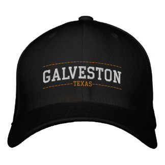 Galveston Texas USA Geborduurde Petten