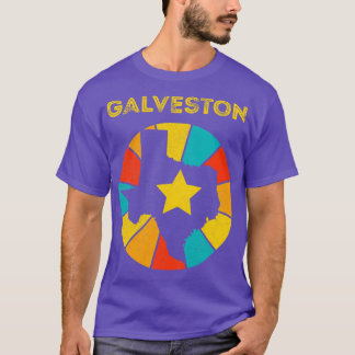 Galveston Texas Verdrietig Souvenir 1 T-shirt