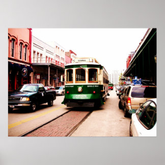 Galveston Trolley 2007 Poster
