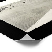 Galveston TX Harbour Foto 1915 Poster (Hoek)