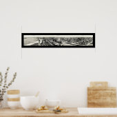 Galveston TX Harbour Foto 1915 Poster (Keuken)