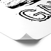 Galveston, TX Sportvisserij Poster (Hoek)