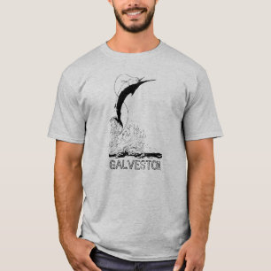 Galveston, TX Sportvisserij T-Shirt