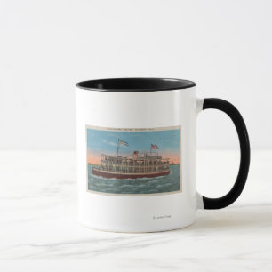 Galveston, TX - Uitzicht van de Galvez Mok