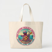 Galveston Ukulele GUS Grote Canvas tas w / Art van (Voorkant)