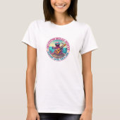 Galveston Ukulele Vrouwen T-shirt Octopus F & B (Voorkant)
