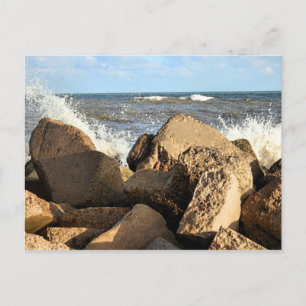 Galveston Zee Wall Briefkaart