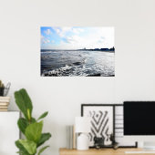 Galveston Zee Wall Poster (Thuiskantoor)