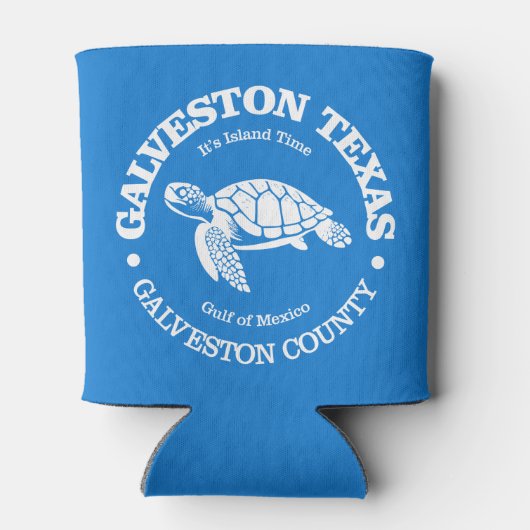 Galveston (zeeen schildpad) blikjeskoeler (Achterkant)