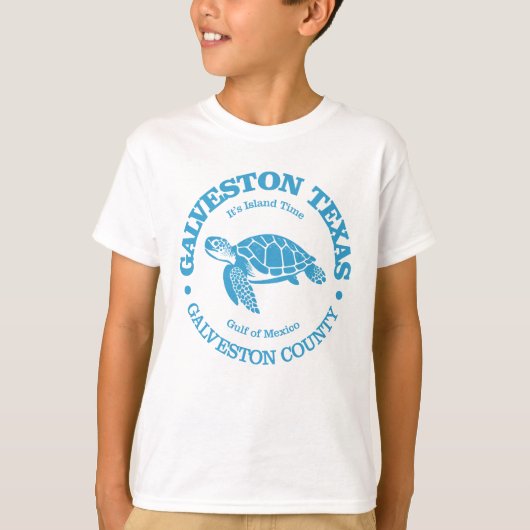 Galveston (zeeen schildpad) t-shirt (Voorkant)