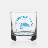 Galveston (zeeen schildpad) whisky glas (Voorkant)
