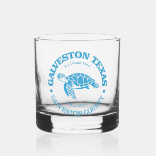 Galveston (zeeen schildpad) whisky glas