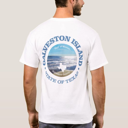 Galvestoneiland (C) T-shirt (Achterkant)