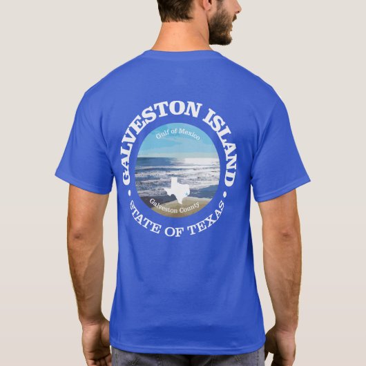 Galvestoneiland (C) T-shirt (Achterkant)