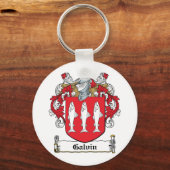 Galvin Family Crest Sleutelhanger (Voorkant)