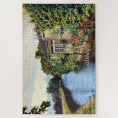 Galway City Ireland Schilderachtig Canal Uitzicht Legpuzzel (Verticaal)