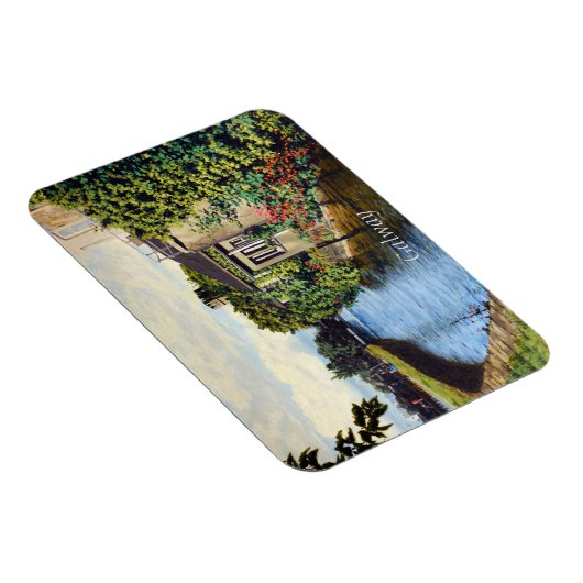 Galway City Ireland Schilderachtig Canal Uitzicht Magneet (Rechterzijde)