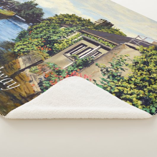 Galway City Ireland Schilderachtig Canal Uitzicht Sherpa Deken (3/4)