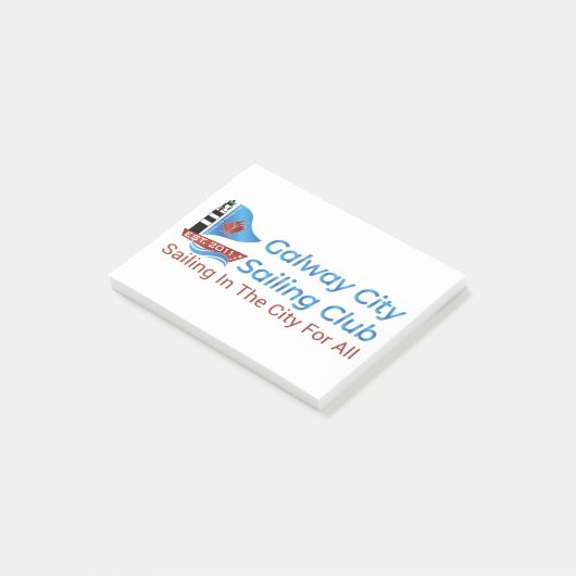 Galway City Zeilclub Post-it® Notes (Schuin)