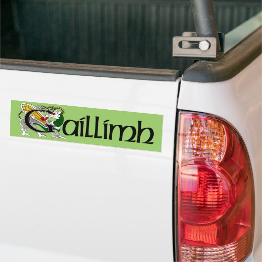Galway (Gaelic) Bumpersticker (Op Truck)