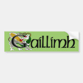 Galway (Gaelic) Bumpersticker (Voorkant)