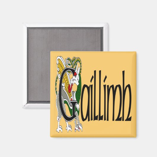 Galway (Gaelic) magneet (Voorkant / Achterkant)