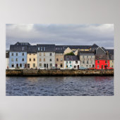 Galway Harbour, Ierland Poster (Voorkant)