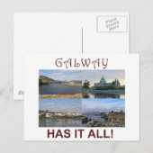Galway heeft alles. briefkaart (Voorkant / Achterkant)