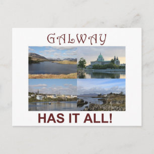 Galway heeft alles. briefkaart