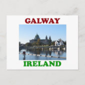 Galway Ierland Briefkaart (Voorkant)